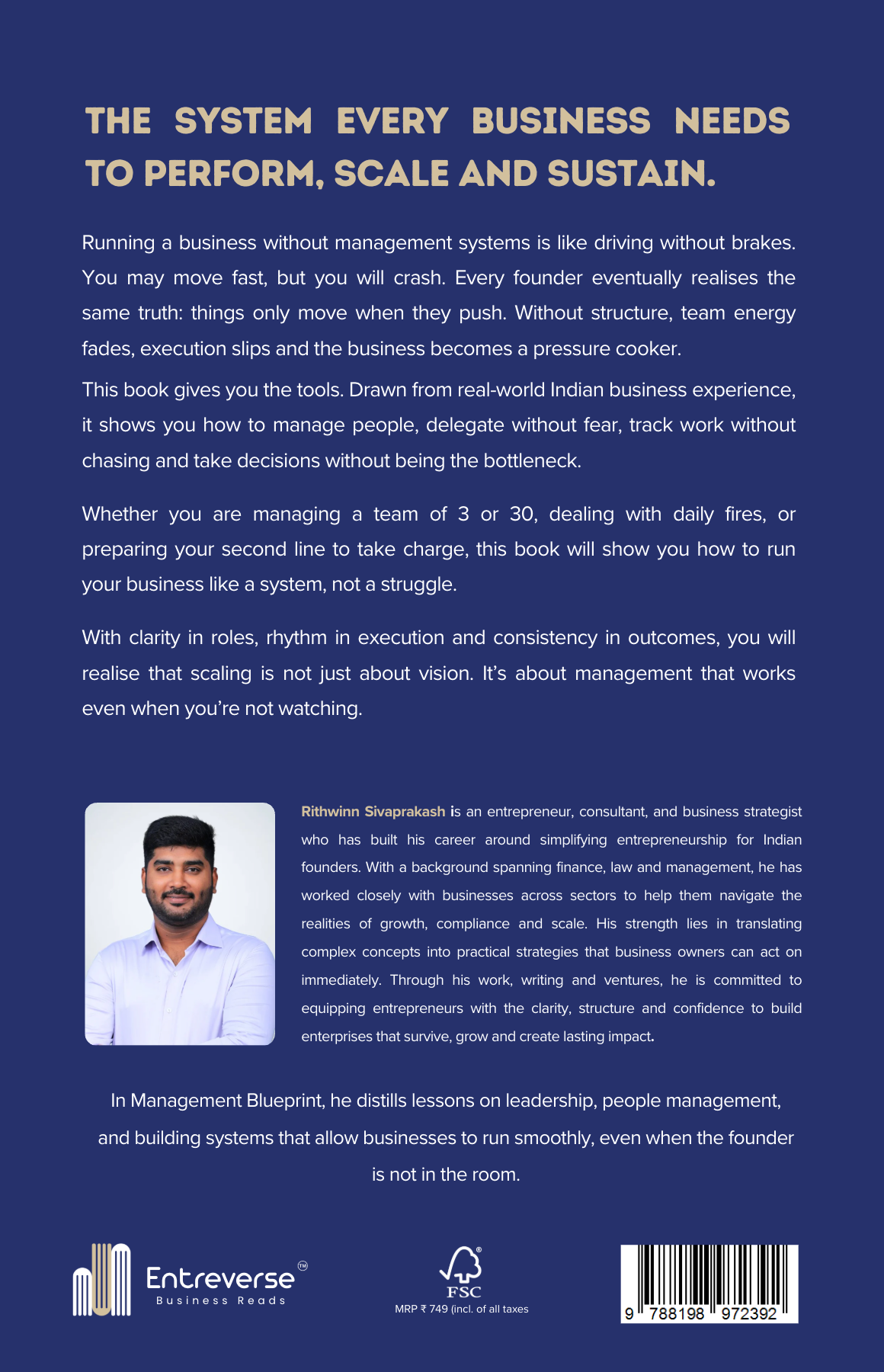 The Management BluePrint